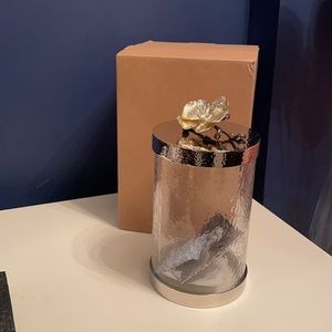 Michael Aram Gold Orchid canister
